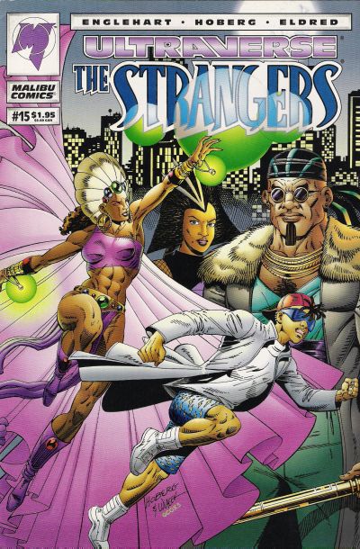 Cover for The Strangers (Malibu, 1993 series) #15 [Direct]