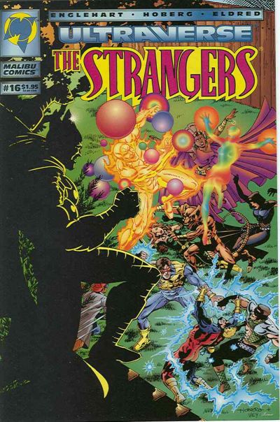 Cover for The Strangers (Malibu, 1993 series) #16 [Direct]