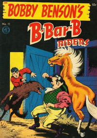 Cover Thumbnail for Bobby Benson's B-Bar-B Riders (Magazine Enterprises, 1950 series) #11