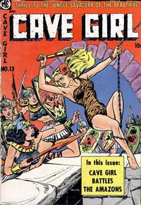 Cover Thumbnail for Cave Girl (Magazine Enterprises, 1953 series) #13 (A-1 #116)