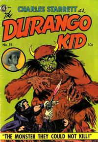 Cover Thumbnail for Charles Starrett as the Durango Kid (Magazine Enterprises, 1949 series) #15