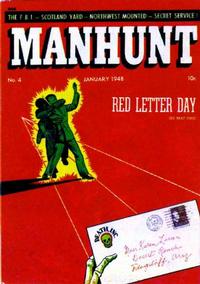 Cover Thumbnail for Manhunt (Magazine Enterprises, 1947 series) #4