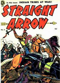 Cover for Straight Arrow (Magazine Enterprises, 1950 series) #6