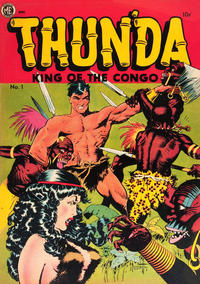 Cover Thumbnail for Thun'da, King of the Congo (Magazine Enterprises, 1952 series) #1