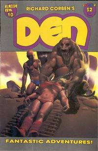 Cover for Den (Fantagor Press, 1988 series) #10
