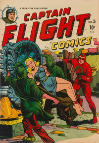 Cover Thumbnail for Captain Flight Comics (Four Star Publications, 1944 series) #5