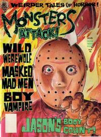 Cover Thumbnail for Monsters Attack (Globe Communications, 1989 series) #3