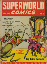 Cover Thumbnail for Superworld Comics (Komos Publications, 1940 series) #3