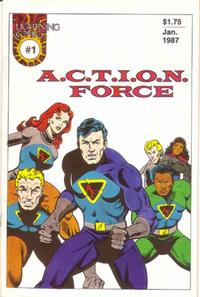 Cover Thumbnail for A.C.T.I.O.N. Force (Lightning Comics [1980s], 1987 series) #1
