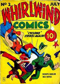 Cover Thumbnail for Whirlwind Comics (Temerson / Helnit / Continental, 1940 series) #2