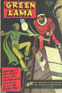 Cover Thumbnail for Green Lama (Spark Publications, 1944 series) #3