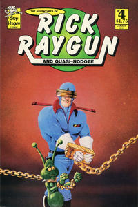 Cover Thumbnail for The Adventures of Rick Raygun (Stop Dragon Comics, 1986 series) #4