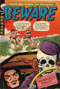 Cover Thumbnail for Beware (Trojan Magazines, 1953 series) #9