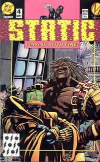 Cover Thumbnail for Static (DC, 1993 series) #4 [Direct]
