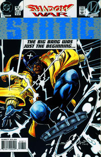 Cover Thumbnail for Static (DC, 1993 series) #8 [Direct Sales]