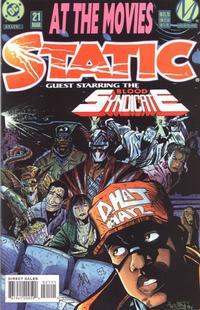 Cover Thumbnail for Static (DC, 1993 series) #21 [Direct Sales]