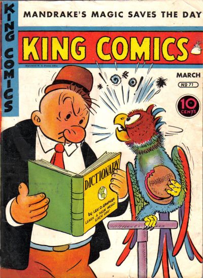 Cover for King Comics (David McKay, 1936 series) #71