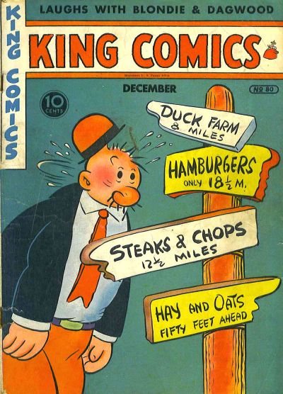 Cover for King Comics (David McKay, 1936 series) #80