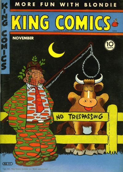 Cover for King Comics (David McKay, 1936 series) #91