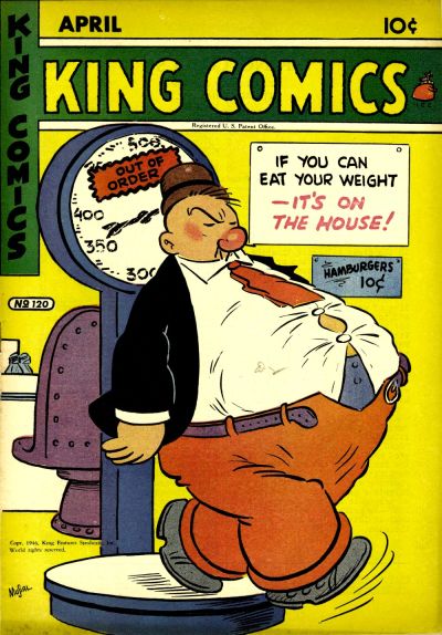 Cover for King Comics (David McKay, 1936 series) #120