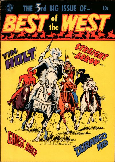 Cover for Best of the West (Magazine Enterprises, 1951 series) #3 [A-1 #52]