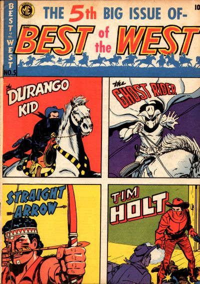 Cover for Best of the West (Magazine Enterprises, 1951 series) #5 [A-1 #66]
