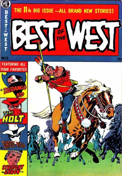 Cover for Best of the West (Magazine Enterprises, 1951 series) #11 [A-1 #97]