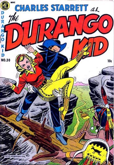 Cover for Charles Starrett as the Durango Kid (Magazine Enterprises, 1949 series) #30