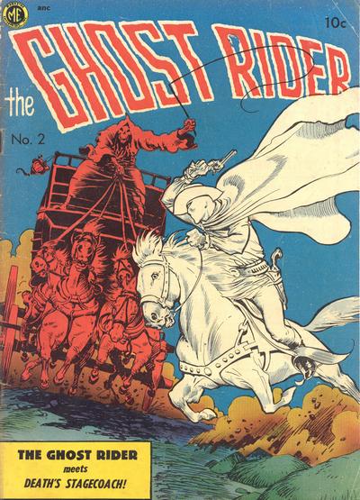 Cover for The Ghost Rider (Magazine Enterprises, 1950 series) #2 [A-1 #29]