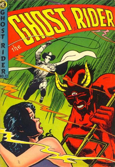 Cover for The Ghost Rider (Magazine Enterprises, 1950 series) #12 [A-1 No. 80]
