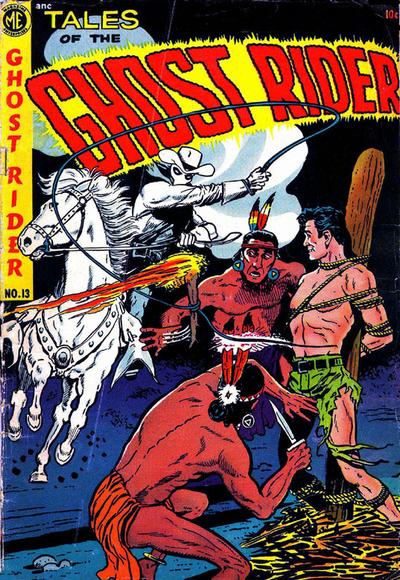 Cover for The Ghost Rider (Magazine Enterprises, 1950 series) #13 [A-1 No. 84]