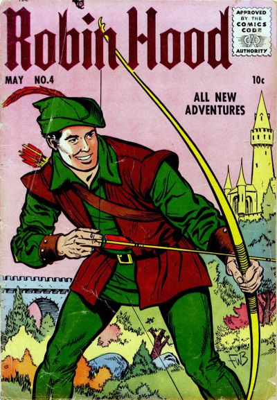 Cover for Robin Hood (Magazine Enterprises, 1955 series) #4