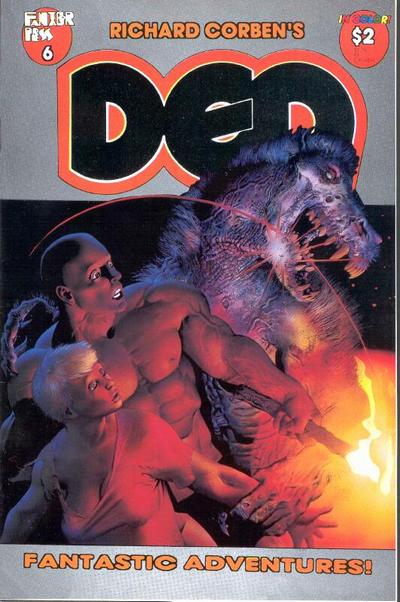 Cover for Den (Fantagor Press, 1988 series) #6