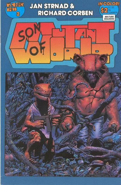 Cover for Son of Mutant World (Fantagor Press, 1990 series) #2