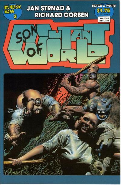 Cover for Son of Mutant World (Fantagor Press, 1990 series) #3