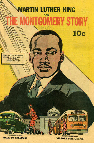 Cover for Martin Luther King and the Montgomery Story (Fellowship of Reconciliation, 1958 series) 