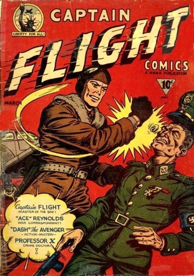 Cover for Captain Flight Comics (Four Star Publications, 1944 series) #[1]