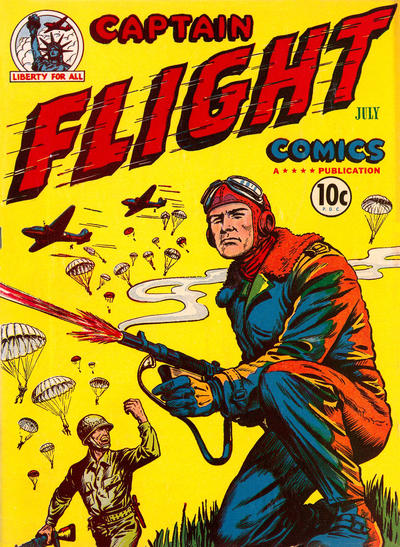 Cover for Captain Flight Comics (Four Star Publications, 1944 series) #3