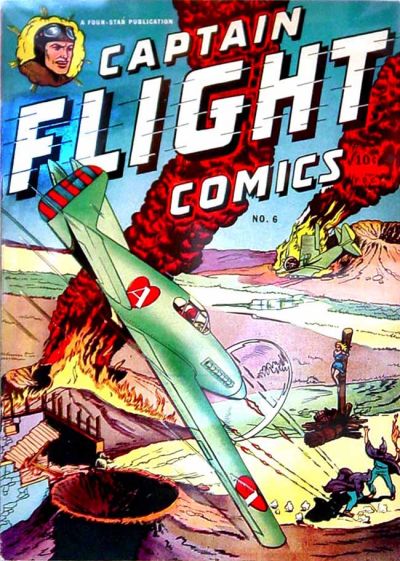 Cover for Captain Flight Comics (Four Star Publications, 1944 series) #6