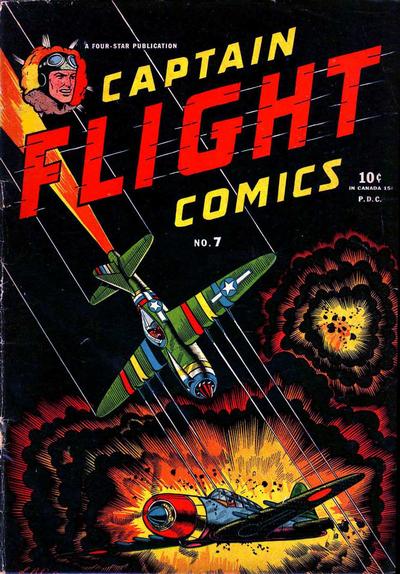 Cover for Captain Flight Comics (Four Star Publications, 1944 series) #7
