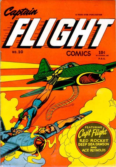 Cover for Captain Flight Comics (Four Star Publications, 1944 series) #10