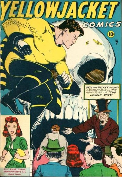 Cover for Yellowjacket Comics (Charlton, 1944 series) #7