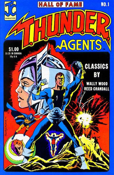 Cover for Hall of Fame Featuring the T.H.U.N.D.E.R. Agents (JC Comics, 1983 series) #1