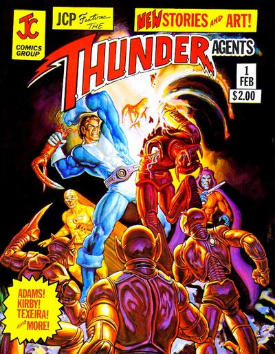 Cover for JCP Features [JCP Features the T.H.U.N.D.E.R. Agents] (JC Comics, 1981 series) #1
