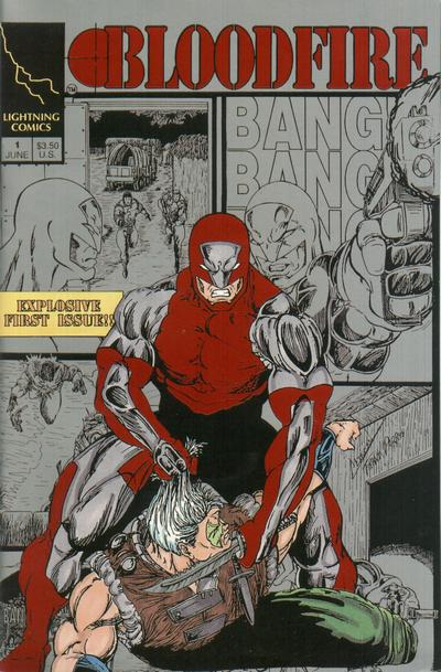 Cover for Bloodfire (Lightning Comics [1990s], 1993 series) #1