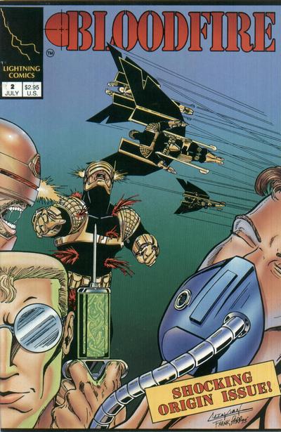 Cover for Bloodfire (Lightning Comics [1990s], 1993 series) #2