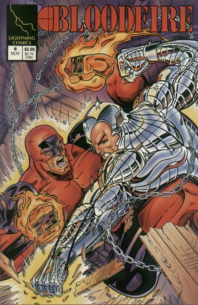 Cover for Bloodfire (Lightning Comics [1990s], 1993 series) #6