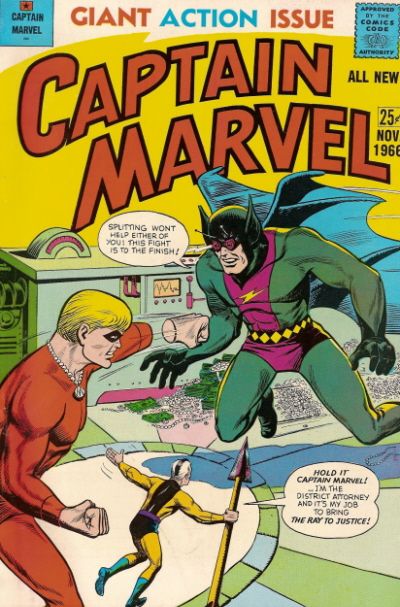 Cover for Captain Marvel (M.F. Enterprises, 1966 series) #4
