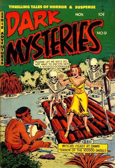 Cover for Dark Mysteries (Master Comics, 1951 series) #9