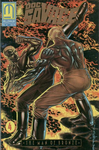 Cover for Doc Savage: The Man of Bronze (Millennium Publications, 1991 series) #4